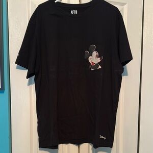 Black Disney‎ Mickey Mouse T-Shirt